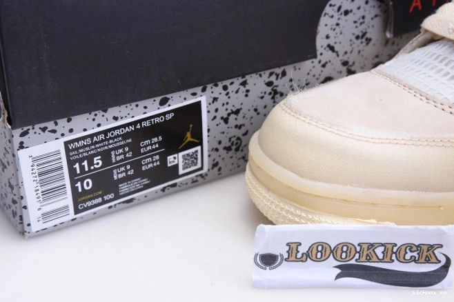 Rep MAX Sail x CV9388-100 Off-White Air 4 Jordan 0814
